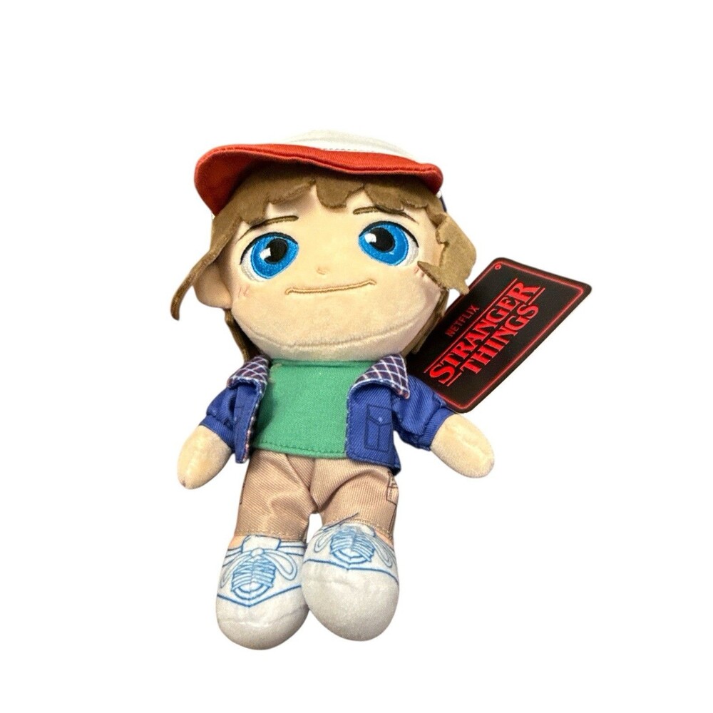 Stranger Things 8 Inch Soft Plush Dustin Henderson New